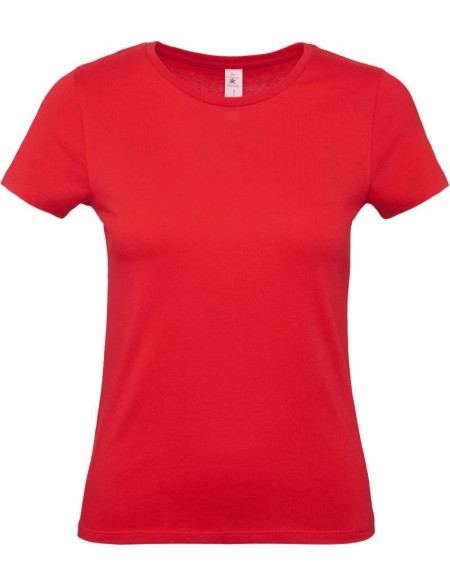 Damen-T-Shirt – B+C 150 – Rot XS
