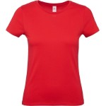 Damen-T-Shirt – B+C 150 – Rot M