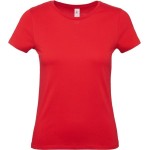Damen-T-Shirt – B+C 150 – Rot L
