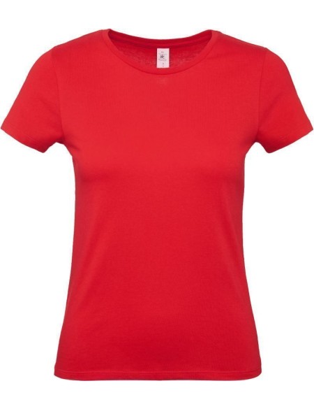 Damen-T-Shirt – B+C 150 – Rot 3XL