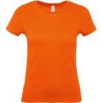 Damen T-Shirt - B+C 150 - Orange M