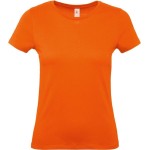 Damen T-Shirt - B+C 150 - Orange M