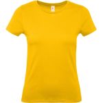 Damen-T-Shirt – B+C 150 – Gold S