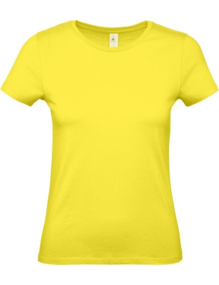 Damen-T-Shirt – B+C 150 – Solargelb XS