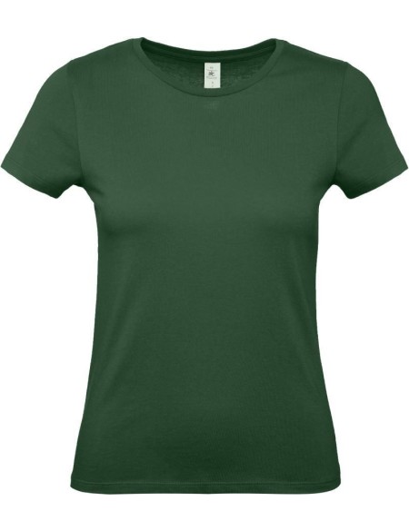 Damen T-Shirt – B+C 150 – Flaschengrün S