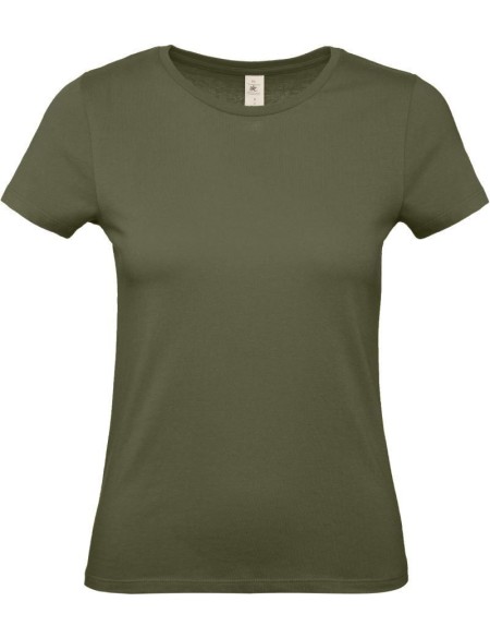 Damen-T-Shirt – B+C 150 – Urban Khaki S