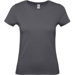 Damen-T-Shirt – B+C 150 – Dunkelgrau XS