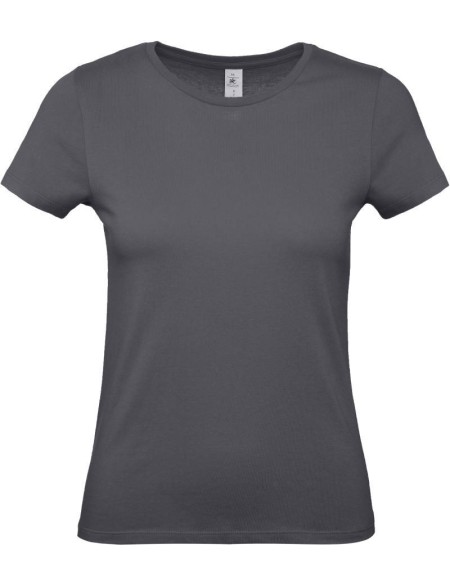 Damen-T-Shirt – B+C 150 – Dunkelgrau XS