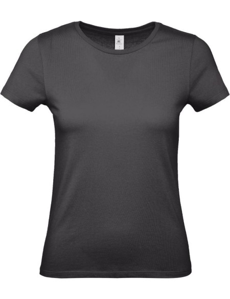 Damen T-Shirt – B+C 150 – Schwarz pur XXL