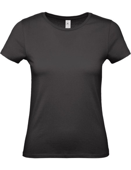 Damen-T-Shirt – B+C 150 – Schwarz S