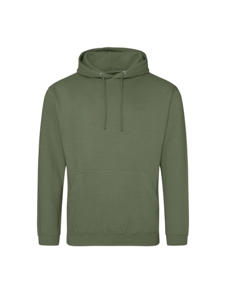 JustHoods Herren-Sweatshirt – Erdiges Grün 3XL