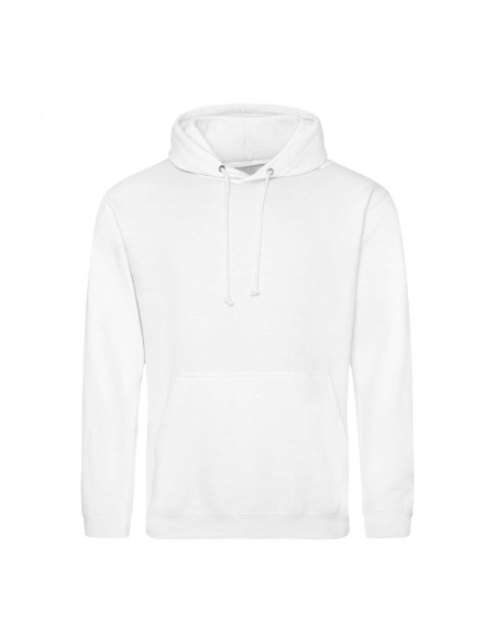 Herren-Sweatshirt JustHoods - Arktisweiß 5XL