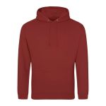 JustHoods Herren-Sweatshirt – Ziegelrot S