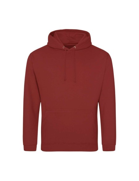Herren-Sweatshirt JustHoods - Ziegelrot M