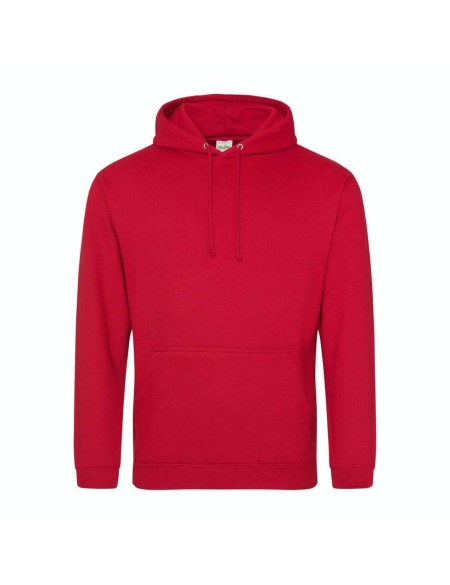 Herren-Sweatshirt JustHoods - Feuerrot S