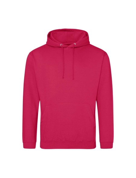 Herren-Sweatshirt JustHoods - Lippenstift rosa XS