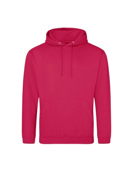 Herren-Sweatshirt JustHoods - Lippenstift rosa XL