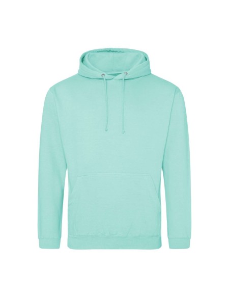 JustHoods Herren Kapuzenpullover – Peppermint XXL