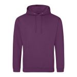 JustHoods Herren Kapuzenpullover – Pflaume 3XL