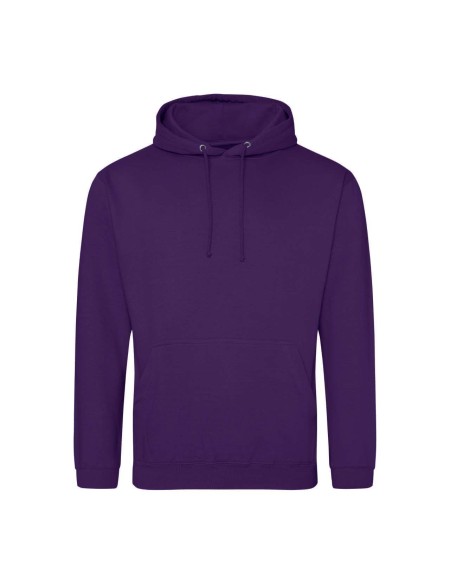 JustHoods Herren Kapuzenpullover – Lila 5XL