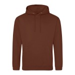 JustHoods Herren Kapuzenpullover - Red Rust S