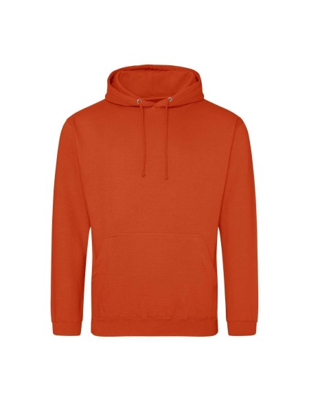Herren-Sweatshirt JustHoods - Sunset orange XXL