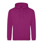 JustHoods Herren-Sweatshirt – Festival Fuchsia XS