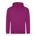 Herren-Sweatshirt JustHoods - Festival fuchsia S