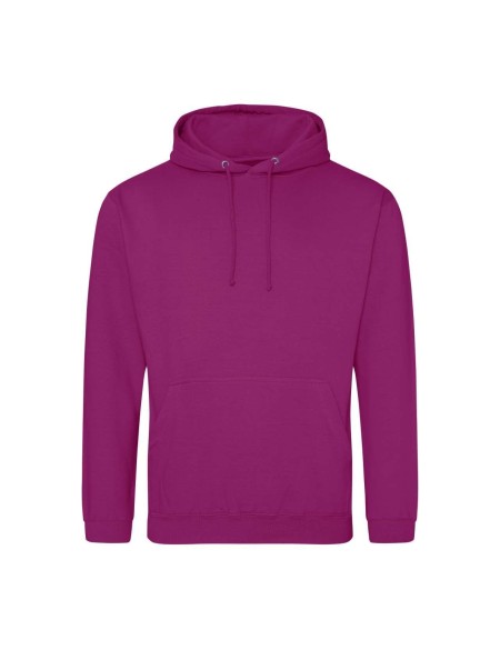 Herren-Sweatshirt JustHoods - Festival fuchsia S