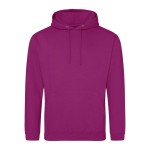Herren-Sweatshirt JustHoods - Festival fuchsia M