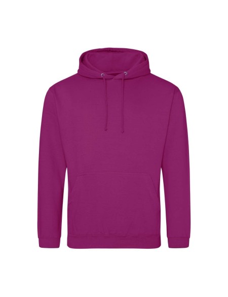 Herren-Sweatshirt JustHoods - Festival Fuchsia XL