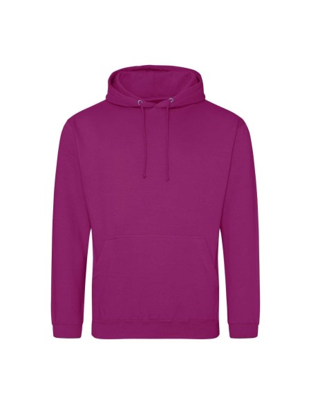 Herren-Sweatshirt JustHoods - Festival Fuchsia 3XL
