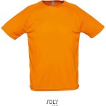Sport-T-Shirt für Herren SPORTS - Neonorange M
