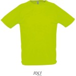 Herren-Sport-T-Shirt SPORTY - Neongrün XL