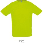 Herren-Sport-T-Shirt SPORTY - Neongrün XXL