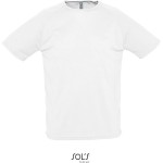 Sport-T-Shirt für Herren SPORTS - Weiß M