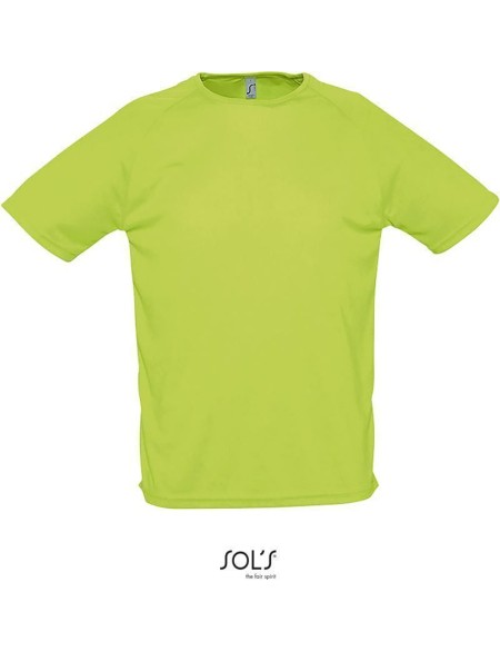 Sport-T-Shirt für Herren SPORTS - Apfelgrün 3XL