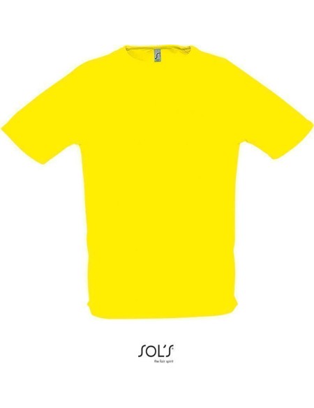 Herren-Sport-T-Shirt SPORTS - Lemon 3XL
