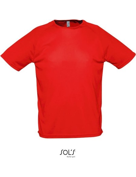 Sport-T-Shirt für Herren SPORTS - Rot XS