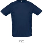 Herren-Sport-T-Shirt SPORTY – Französische Marine XXS