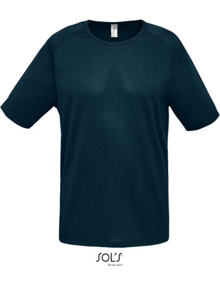 Herren-Sport-T-Shirt SPORTY - Petrol XS
