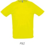 Sport-T-Shirt für Herren SPORTS - Neongelb XL