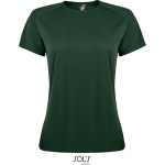 Sport-T-Shirt für Damen SPORTS - Waldgrün XXL