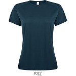 Sport-T-Shirt für Damen SPORTS - Petrol XS