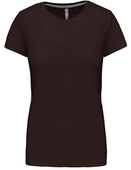 Damen T-Shirt Kariban K380 - Schokolade S