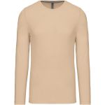 Herren-T-Shirt – Kariban K359 mit langen Ärmeln – Hellsand XXL