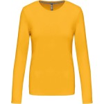 Damen T-Shirt – Kariban K383 Langarm – Gelb S