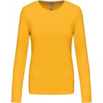 Damen-T-Shirt – Kariban K383 mit langen Ärmeln – Gelb L