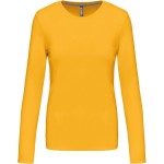 Damen-T-Shirt – Kariban K383 mit langen Ärmeln – Gelb XL