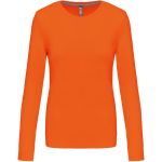 Damen-T-Shirt – Kariban K383 mit langen Ärmeln – Orange 3XL